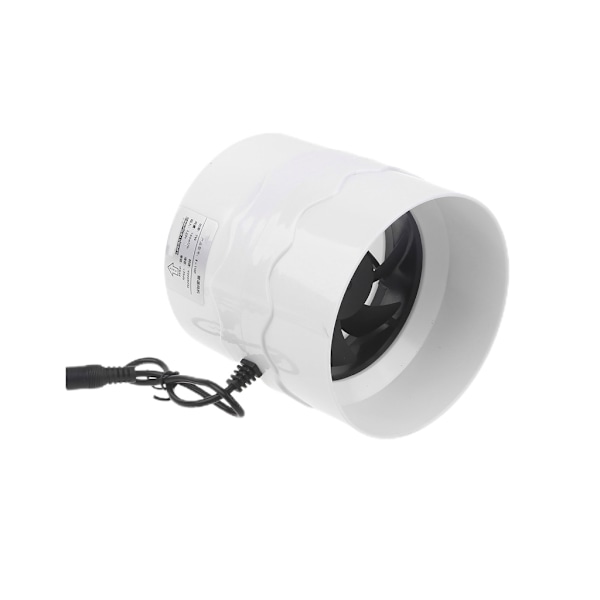 Rør Udluftningsventilator Kanal Loft Luftventilation Blæser Inline Booster Udsuger