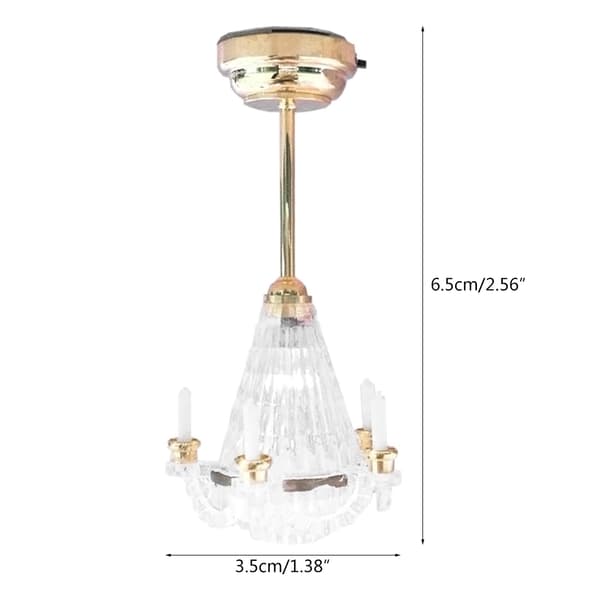 Prinsesse Piger Festgave til Dukkelegetøj Mini LED Lampe til Leg