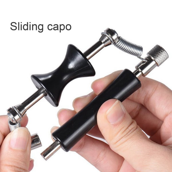 Justerbar Capo Plast & Rostfritt stål Capo för Tuning Tone String Instrument