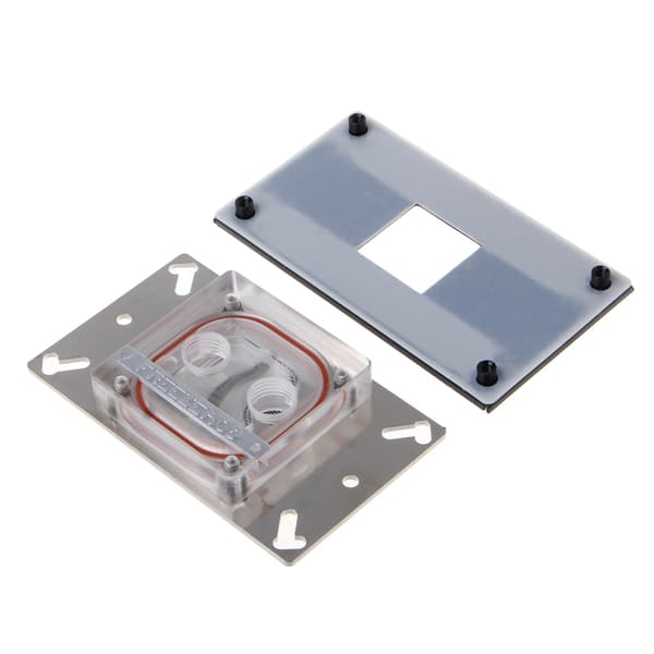 PC CPU Vattenkylare Transparent Kåpa Kylblock För AMD för Intel Dator