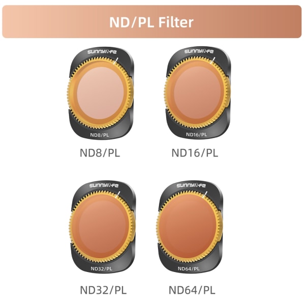 Uppnå professionella resultat med polariserande filter för Pocket3 Camera Lens ND64 null - ND16PL