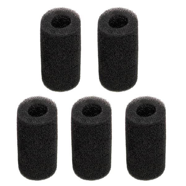 5 stycken Pre-Filter Sponge Replacement Aquarium Filter Media Black Foam Rolls