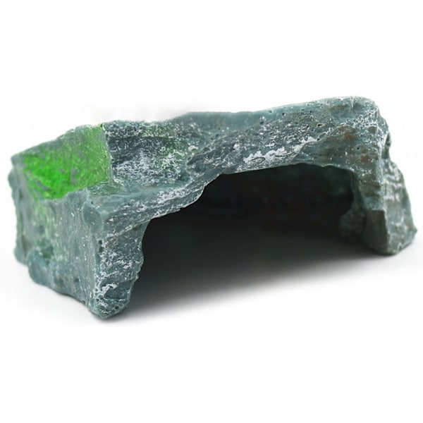 Landskapsarkitekturdekorationer Harts RockStone Cave Shelter House Aquarium Ornament