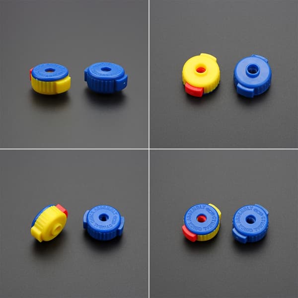 Symbalmutter for perkusjonstrommesett 8mm Plast Symbalmutter Trommetilbehør
