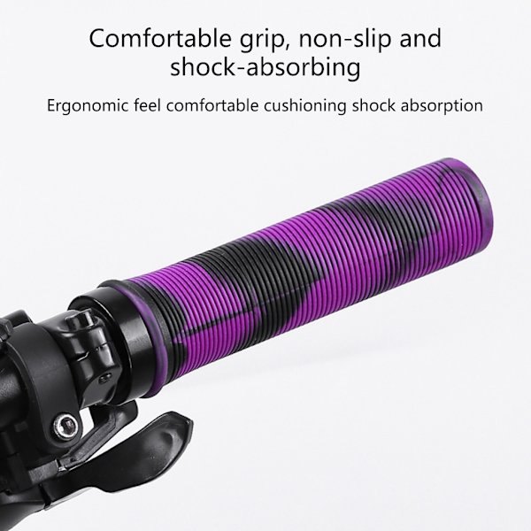 DeathGrip Bike Death Grip - Helppo asentaa kahvat pehmeästä kumimateriaalista Black red
