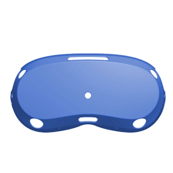 Anti-Throw Headset Cover Mjuka ärmar Silikon Cover Fodral för Pico 4 VR Headset Glasögon Tillbehör Blue