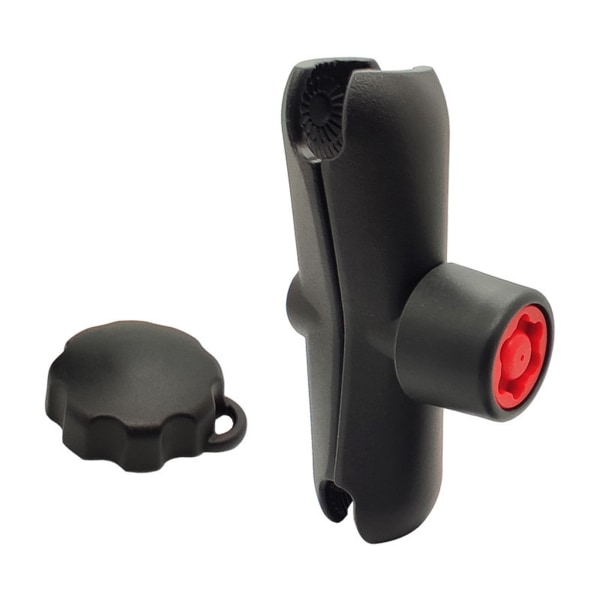 For Gopro Mount 1,5 tommers dobbel socket arm og kloklemme Motorsykkelstyre Sykkelskinnemontert basekulehode