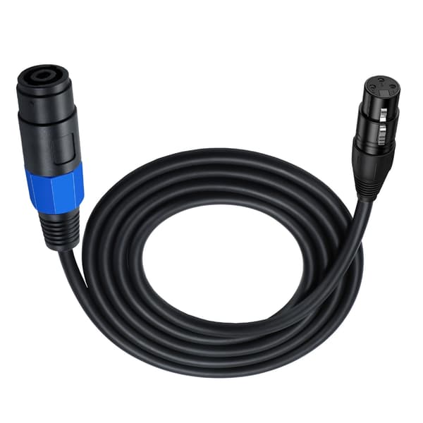 Speakon til XLR Kabel Speakon Hun til XLR 3Pin Hun til Studiomikrofon