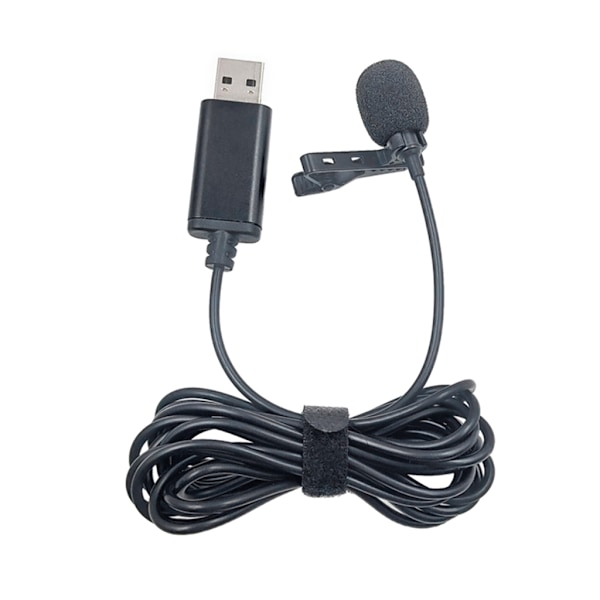 Mini USB Mikrofon Lapel DV Lavalier Mic Bærbare eksterne stereomikrofoner