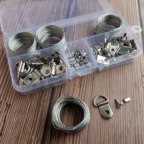 124st/ set Set stålrepset Snyggt set för heminredning