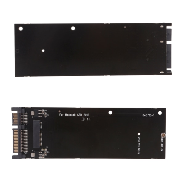 SATA till 2012 för A1465 A1466 SSD Convert Card Adapter Card Board SATA 6Gbps till 2012 SSD Converter Card Byte