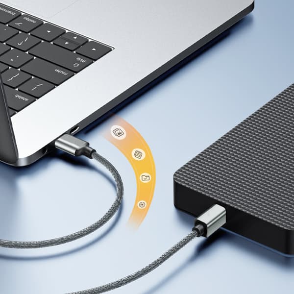 Typ C skrivarkabel USB 2.0 hane till USB B hane kabel skannerkabel data