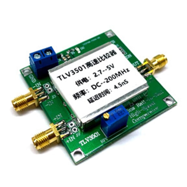 TLV3501 Frekvensmätare Front-end Form Relämodul 4.5ns Höghastighetskomparator