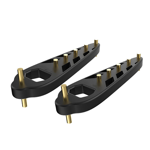 1 par 2,4G/5,8G antennförstärkare för FPV fjärrkontroll 2, signalförstärkare antennförlängare, 2st/ set