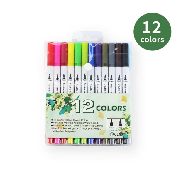 0.4mm Fineliner Pens 12/24/36/48/60/100Pcs Colored Professional