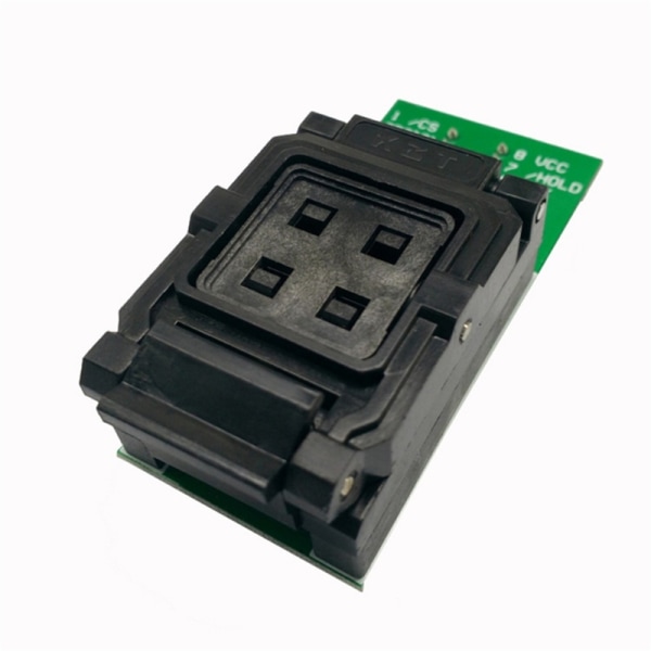 Effektiv BGA24 til DIP8 adapter for Flash Chip Operations Socket