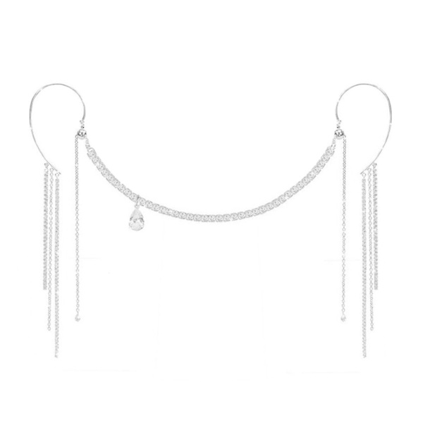 Kasvoketju Crystal korut Charm Luxury korvakorut korut naisten juhlalahja
