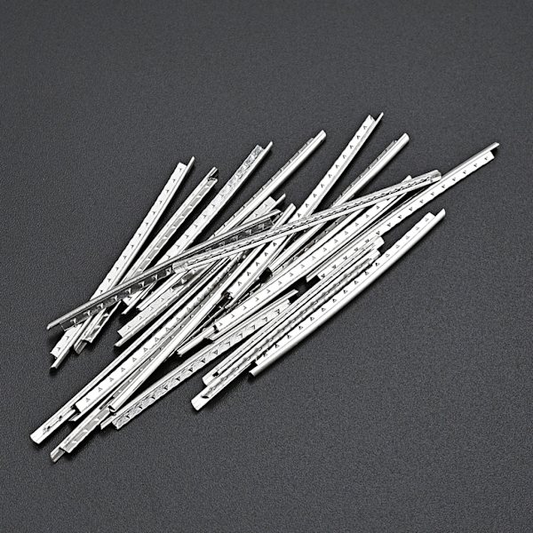 20 st/set Rostfritt stål 2,2 mm bredd 20 band gitarrbandtrådar Bandtrådsats