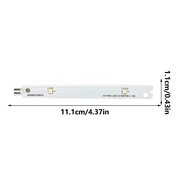 Energiatehokas LED-moduuli Monipuolinen LED-valopaneeli ABS jääkaappiin