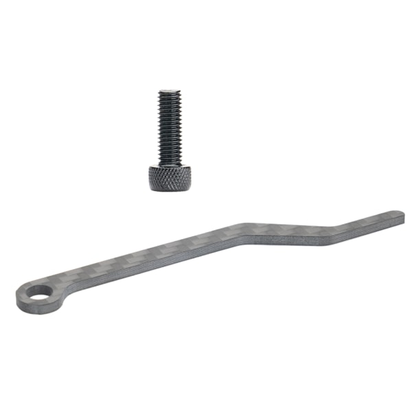 Road Cykel Kædeguide Protector Drop Catcher Carbon Fiber Chain Stabilizer