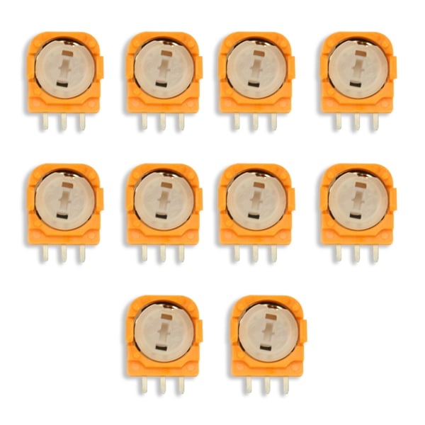 10 pakke for PS4 Pro Joystick Potensiometer 3D Analog Sensor Joystick Button 3D Analog Joystick Sidebytte