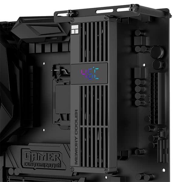 3 blæser RAM-kølere med temperaturmonitorering i realtid til gaming-pc