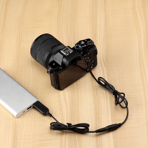 USB power Dummy-batteri för Sony A6000 A6500-tillbehör