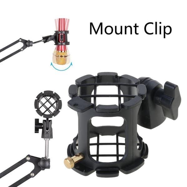 NB04 Universal Mikrofon Shock Mount Mic Clip Holder Mount Bracket