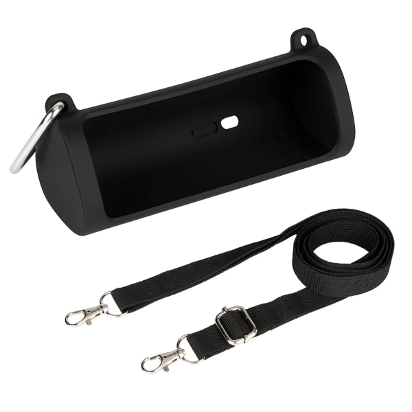 Bärbar skal-bärlåda för Sonos Roam-högtalare Skyddsskal Svettsäker hållare Högtalare Bärförvaringsväska Black