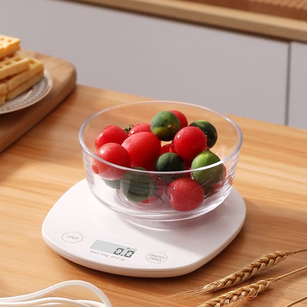 Multifunksjonell matvekt, liten elektronisk bakevekt perfekt for hjemmebruk