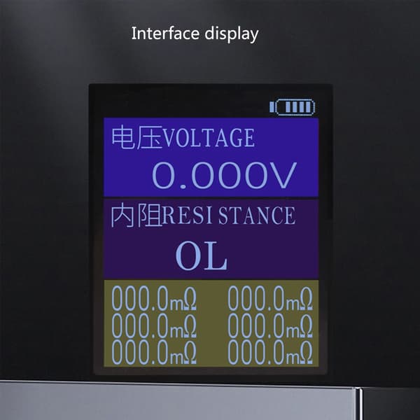 Högprecisions Volt- och Resistansmätare Kompakt Design Elektrisk Testning