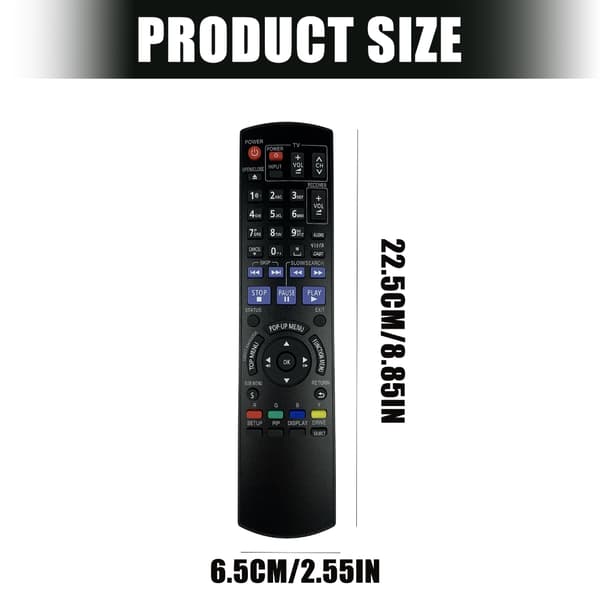 Ergonomisk erstatningsfjernbetjening til N2QAYB000508-controller