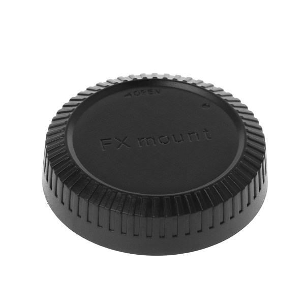 Svart cap och cap cover för Fuji Fujifilm FX X-fäste 3