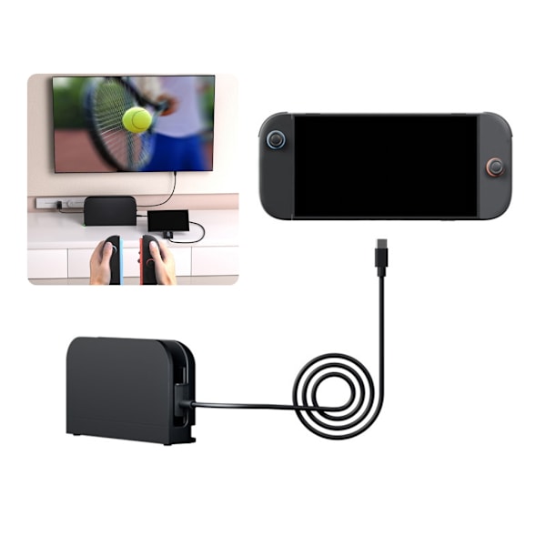 USB C-omvandlarkabel för snabb dataöverföring för NS2-konsol