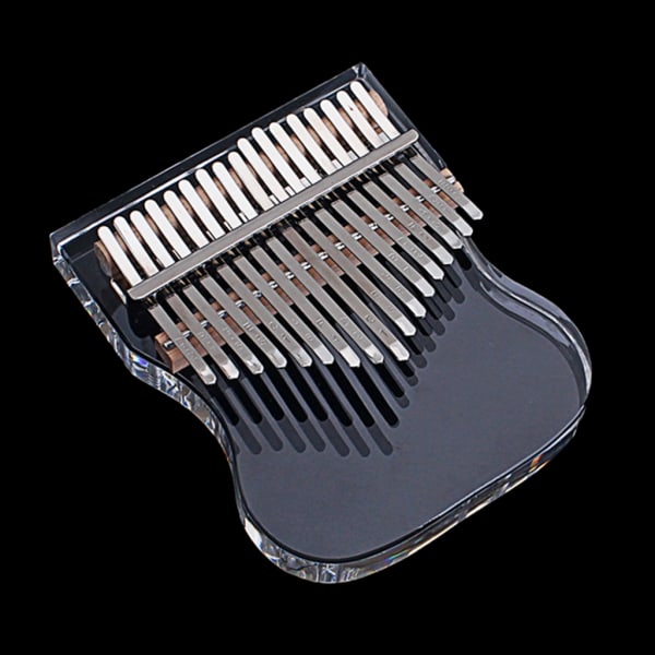 17 Tangenter Tommelfingerklaver Transparent Kalimba Fingerklaver Musikinstrumenter Gaver Cloud style