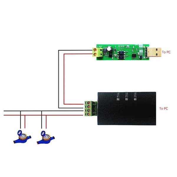 Orjamoduuli PC-integraatioon 5V 3.3V säädelty ulostulo ja signaalin eristys