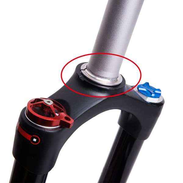 Integrerad typ ersättningshuvudset bascyklar headset bas kompressioner båge Straight pipe 28.6