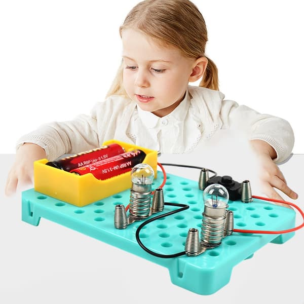 Serie- og parallellkrets eksperiment elektronikk eksperiment kretsenhet