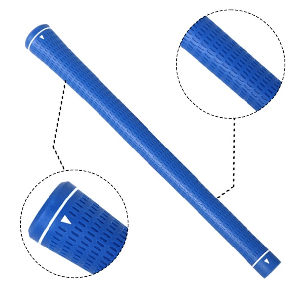 10 stk komfortable golfkølle puttergrep, sklisikre golfkølle puttergrep White