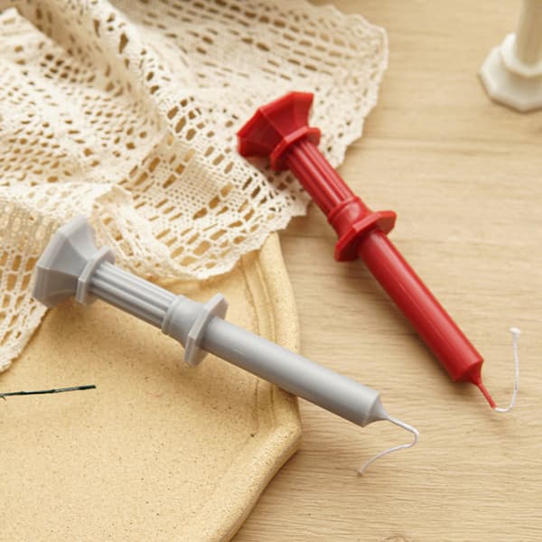 Plastlysform åttekantet form duftlys lysestakeform for julebryllupsmiddag DIY-produksjon