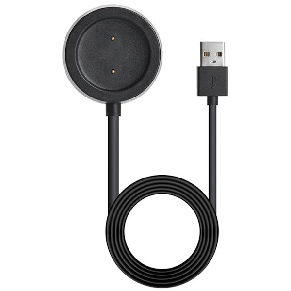 100 cm/39 tommer sort ladekabel til Amazfit GTR 42/47 mm Smartwatch Ladekabel Vugger Bærbar oplader Udskiftning