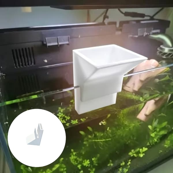 Hengende akvarium vannskifter vannskifte diffuser trygg for vannplanter