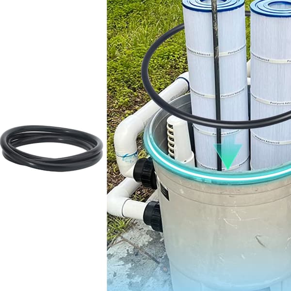 Fleksible gummipakninger til CCP 520/420/320 swimmingpoolfiltervedligeholdelse