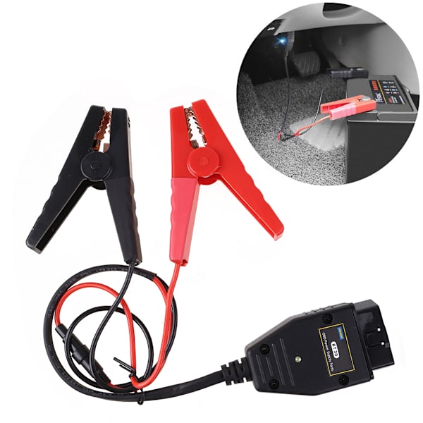 BT-30 Bil ECU Nødstrømforsyningsklips Batteriklemme OBD Adapter Minnesparer