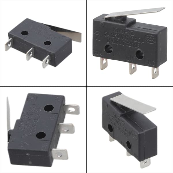 Varmvattenberedare Dörr Interlock Switch 3 Pin Micro Dörrrelä Switch Hållbar