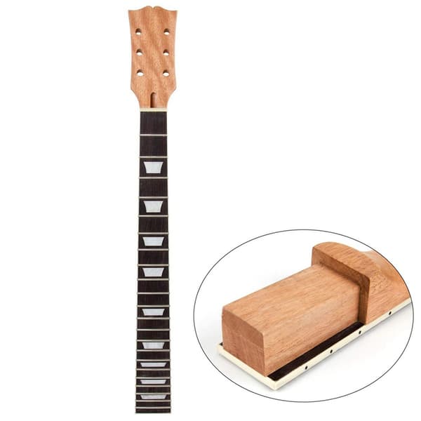 Gitarrhals 22 band Rosenträ Greppbräda DIY Elgitarr Hals Ersättning