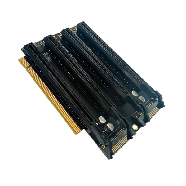 SATA-port PCIE3.0 X16 utvidelseskort Gen3 PCIE PCIe-bifurkasjon x16 til x4x4x4x4