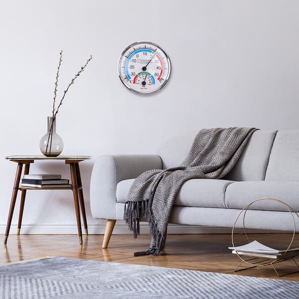 Mini Inomhus Termometer Hygrometer 2 i 1 Temperatur Analog Luftfuktighetsmätare