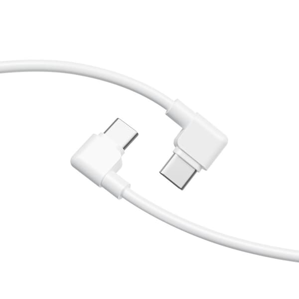Kulmikas USB Type C -latauskaapeli 145 mm kätevään käyttöön