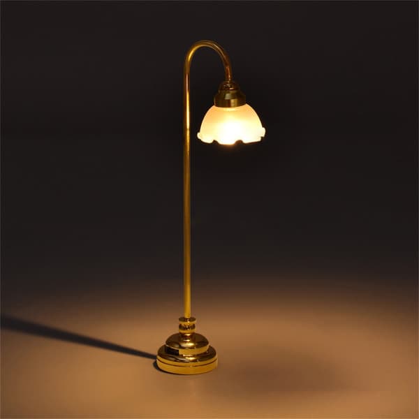 Realistisk Model Blomsterlampe Model Dukkehus Lys Rollespil Samlelegetøj
